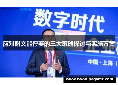 应对谢文能停赛的三大策略探讨与实施方案