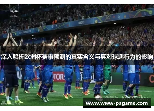 深入解析欧洲杯赛事预测的真实含义与其对球迷行为的影响